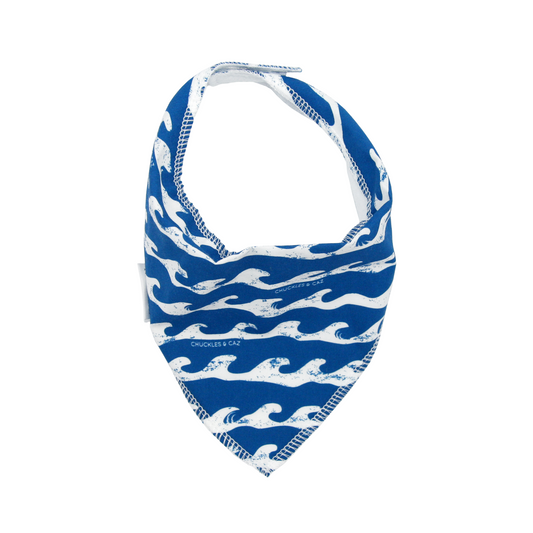 Surf's Up Dribble Bib - Chuckles & Caz