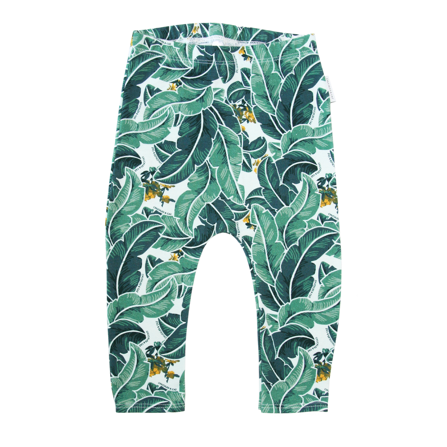 Tropical Palm Leggings - Chuckles & Caz