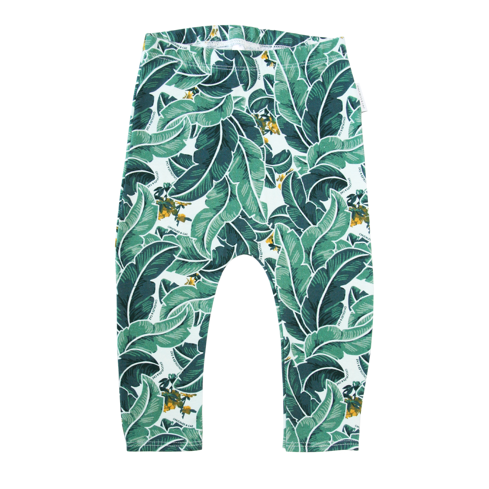 Tropical Palm Leggings - Chuckles & Caz