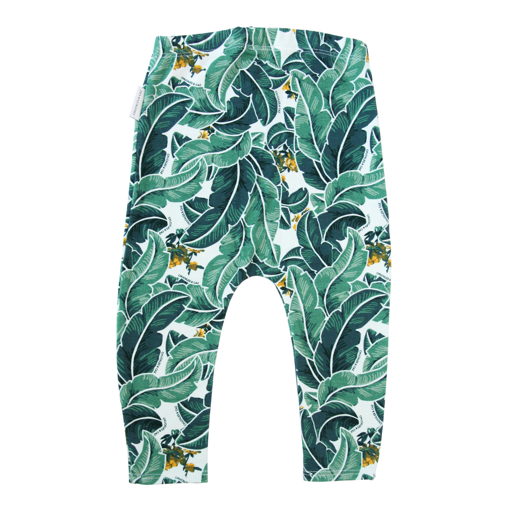 Tropical Palm Leggings - Chuckles & Caz