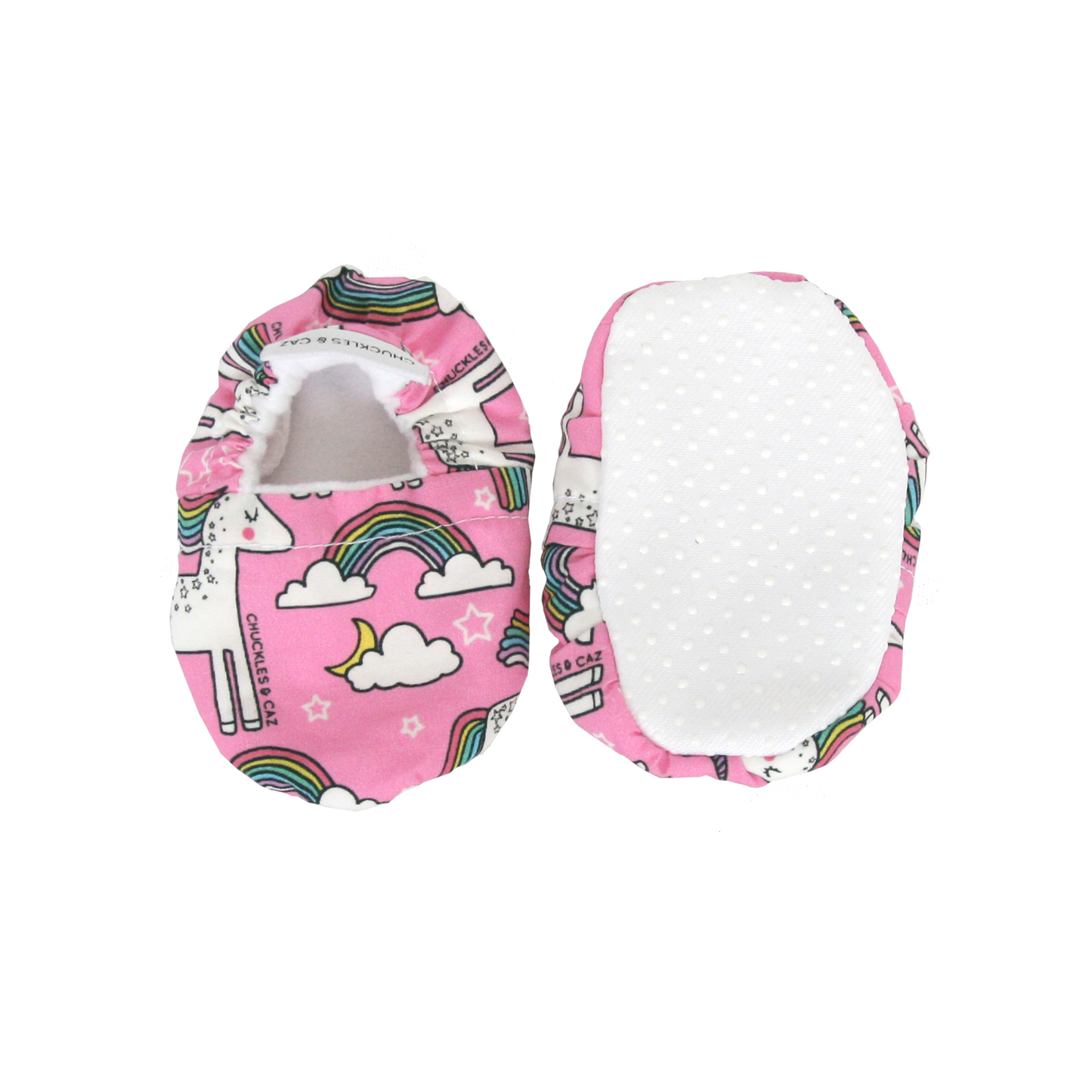 Unicorn Baby Booties - Chuckles & Caz