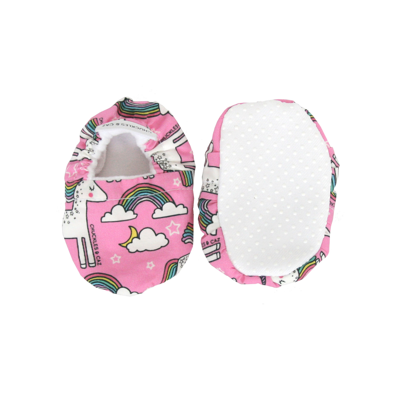 Unicorn Baby Booties - Chuckles & Caz