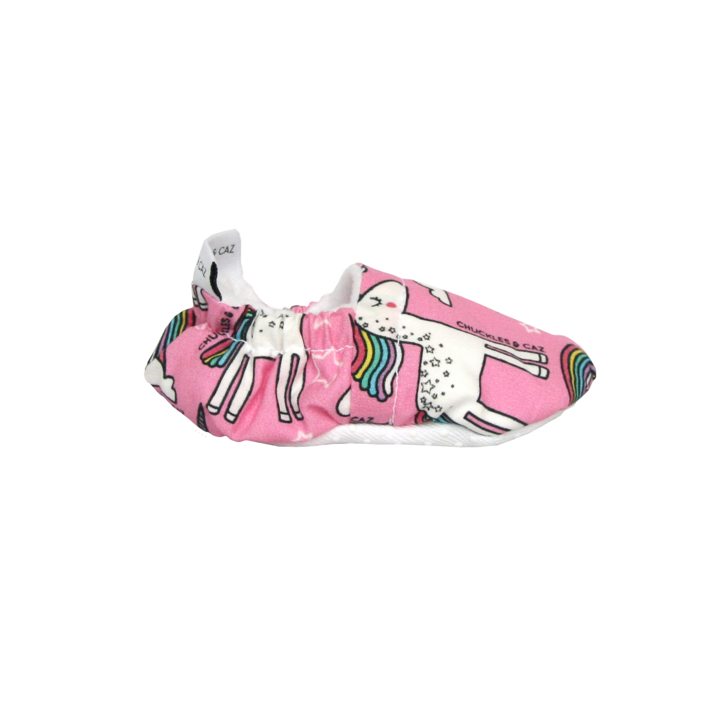 Unicorn Baby Booties - Chuckles & Caz